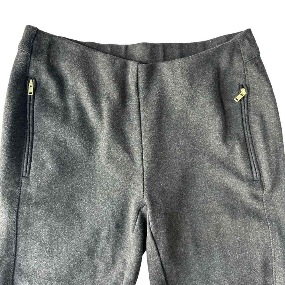 TOMMY HILFIGER WOMEN'S MORGAN STRETCH PONTE PANTS LEGGINGS IN DARK GREY SIZE  XS - Picture 7 of 16